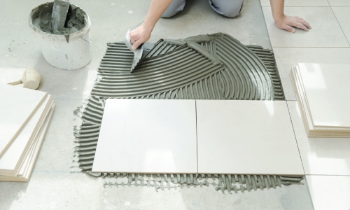 Pose de carrelage près de Valenciennes